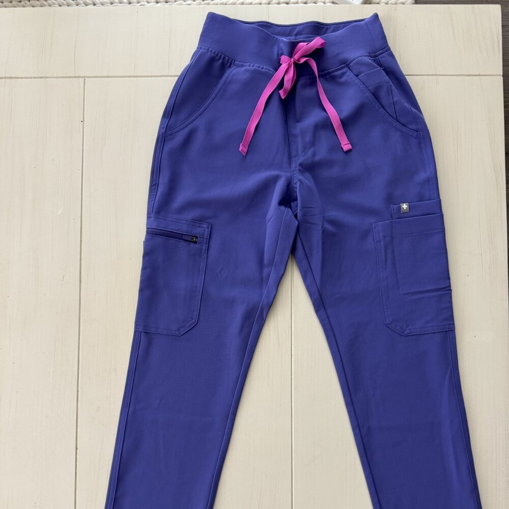 Figs High Waisted Yola Amethyst XXSP